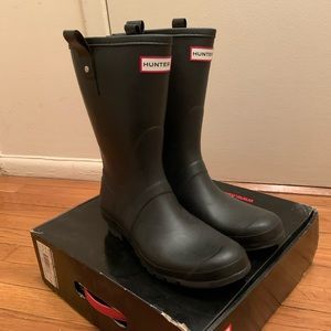 Hunter Original Short Rain Boots - Black